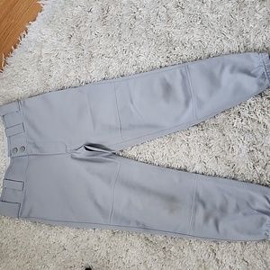 Nike baseball pant youth S gray
